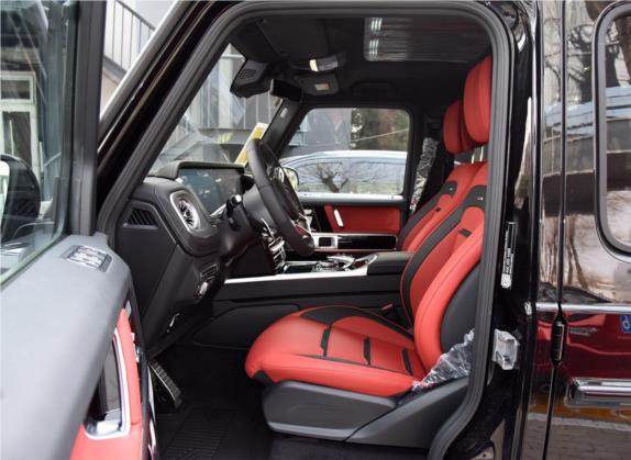 奔驰G级AMG 2020款 AMG G 63 车厢座椅   前排空间