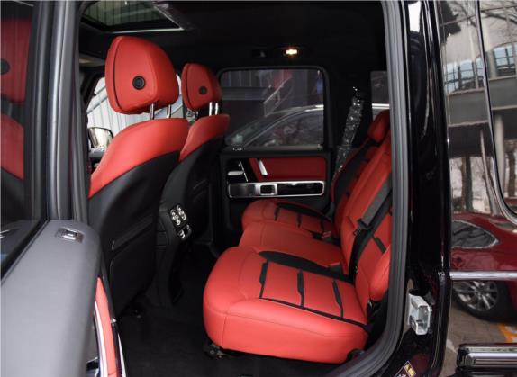 奔驰G级AMG 2020款 AMG G 63 车厢座椅   后排空间