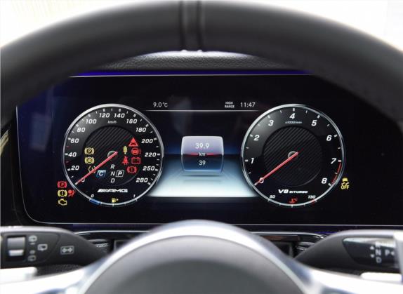 奔驰G级AMG 2020款 AMG G 63 中控类   仪表盘