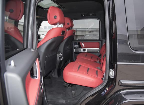 奔驰G级AMG 2022款 AMG G 63 55周年纪念版 车厢座椅   后排空间