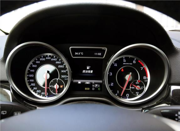 奔驰GL级AMG 2013款 AMG GL 63 中控类   仪表盘
