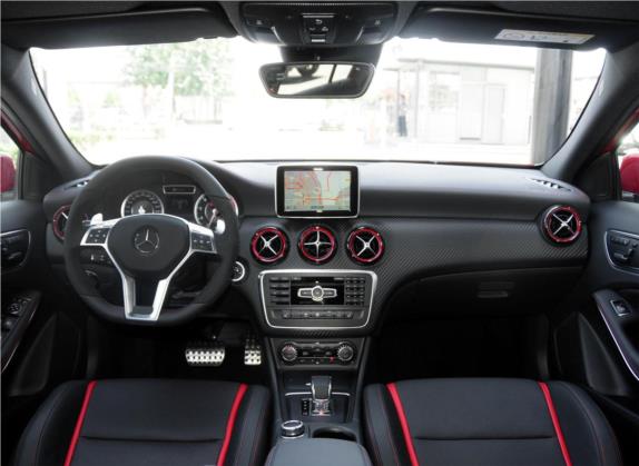 奔驰A级AMG(进口) 2014款 AMG A 45 4MATIC 中控类   中控全图