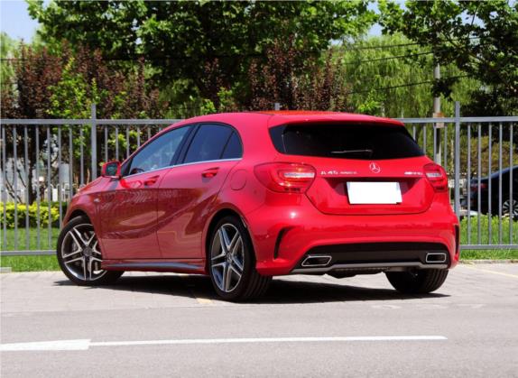 奔驰A级AMG(进口) 2014款 AMG A 45 4MATIC 外观   斜后