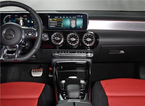 奔驰A级AMG(进口) 2020款 AMG A 35 4MATIC 中控类   中控台