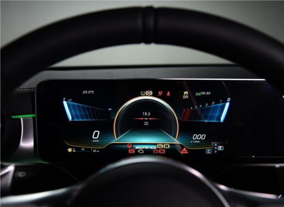 奔驰A级AMG(进口) 2020款 AMG A 35 4MATIC 中控类   仪表盘