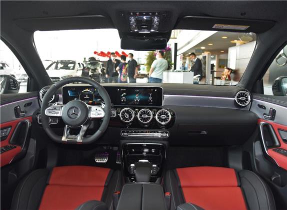 奔驰A级AMG(进口) 2020款 AMG A 45 4MATIC+ 中控类   中控全图