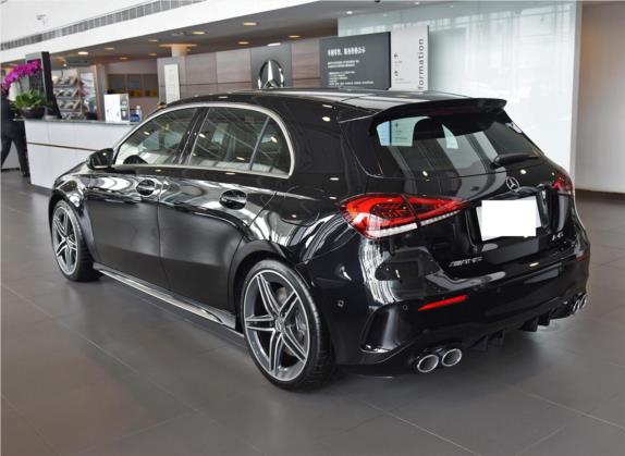 奔驰A级AMG(进口) 2020款 AMG A 45 4MATIC+ 外观   斜后