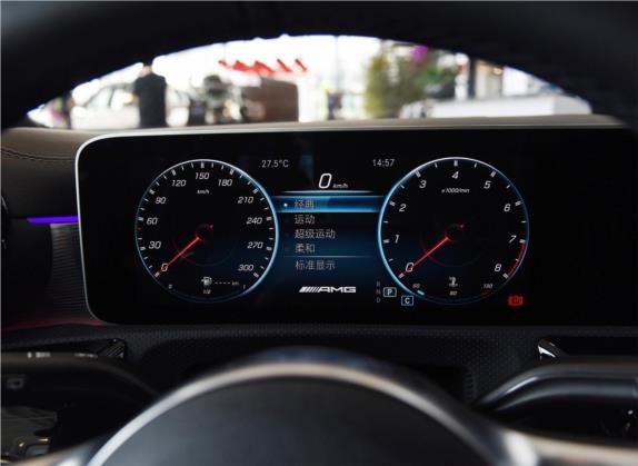 奔驰A级AMG(进口) 2020款 AMG A 45 4MATIC+ 中控类   仪表盘