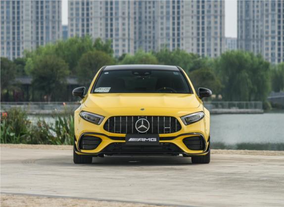 奔驰A级AMG(进口) 2020款 AMG A 45 S 4MATIC+ 先型特别版 外观   正前