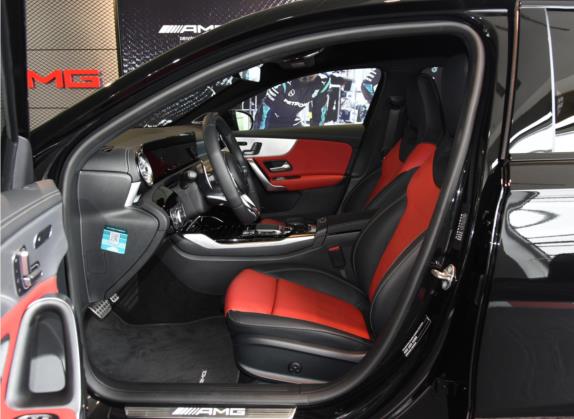 奔驰A级AMG(进口) 2020款 改款 AMG A 35 4MATIC 车厢座椅   前排空间