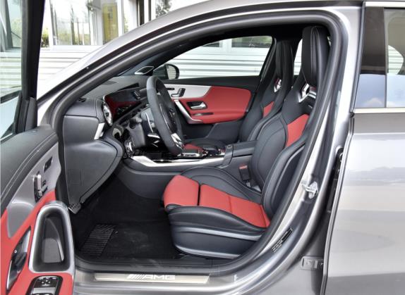 奔驰A级AMG(进口) 2020款 改款 AMG A 45 4MATIC+ 车厢座椅   前排空间
