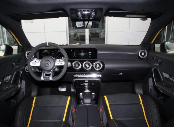 奔驰A级AMG(进口) 2020款 改款 AMG A 45 S 4MATIC+ 中控类   中控全图