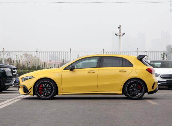奔驰A级AMG(进口) 2020款 改款 AMG A 45 S 4MATIC+ 外观   正侧