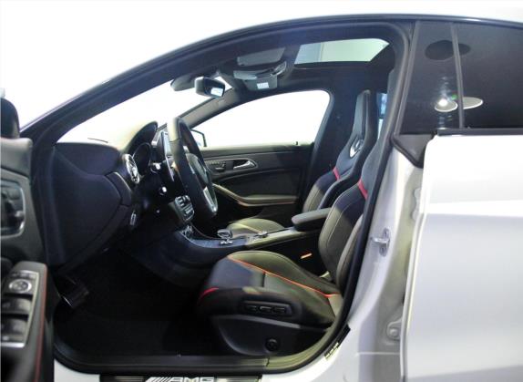 奔驰CLA AMG 2014款 AMG CLA 45 4MATIC 车厢座椅   前排空间