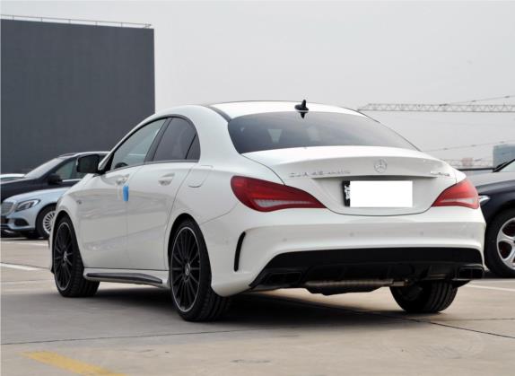 奔驰CLA AMG 2015款 AMG CLA 45 4MATIC 外观   斜后