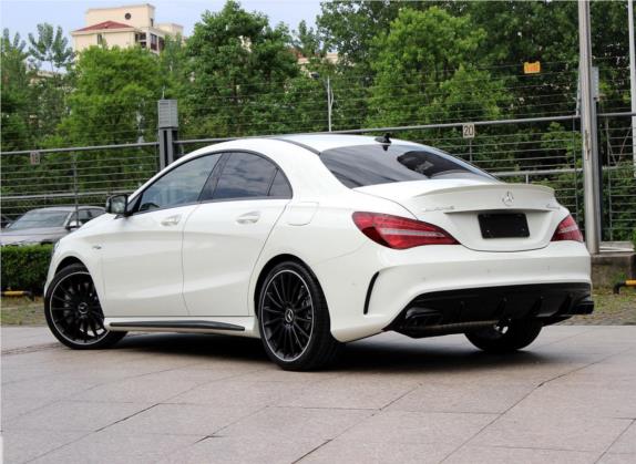 奔驰CLA AMG 2017款 改款 AMG CLA 45 4MATIC 外观   斜后
