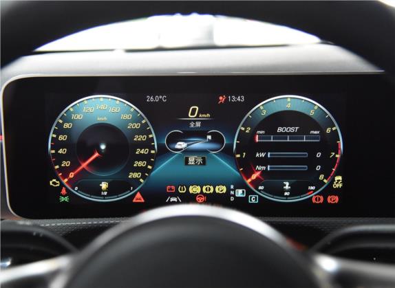 奔驰CLA AMG 2020款 AMG CLA 35 4MATIC 中控类   仪表盘