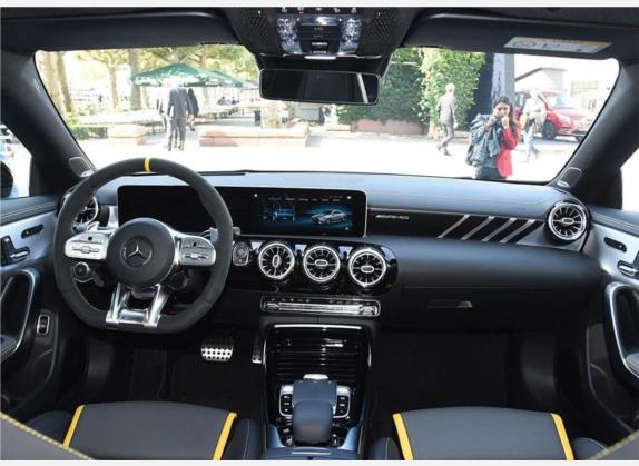 奔驰CLA AMG 2020款 AMG CLA 45 S 4MATIC+ 中控类   中控全图