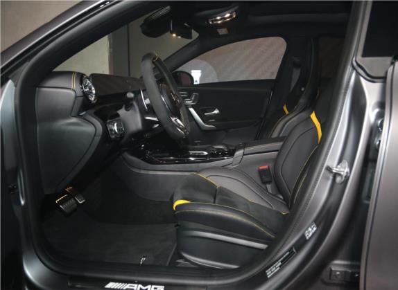 奔驰CLA AMG 2020款 AMG CLA 45 S 4MATIC+ 车厢座椅   前排空间