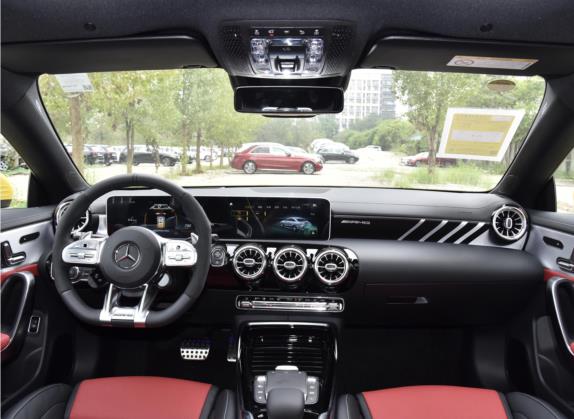 奔驰CLA AMG 2020款 AMG CLA 45 4MATIC+ 中控类   中控全图