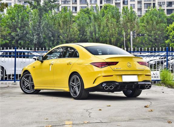 奔驰CLA AMG 2020款 AMG CLA 45 4MATIC+ 外观   斜后