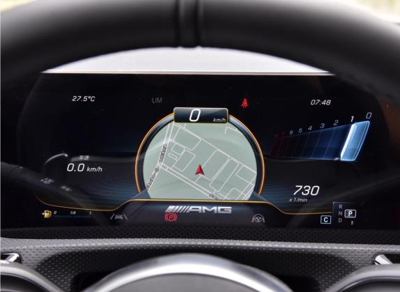 奔驰CLA AMG 2020款 AMG CLA 45 4MATIC+ 中控类   仪表盘
