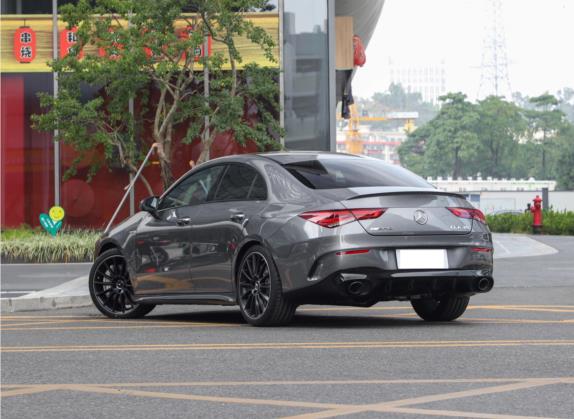 奔驰CLA AMG 2022款 AMG CLA 35 4MATIC 外观   斜后