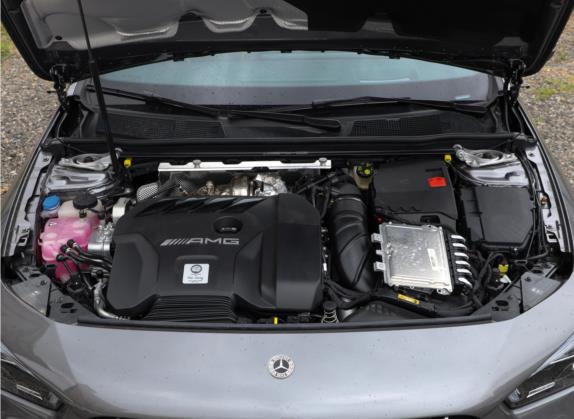 奔驰CLA AMG 2022款 AMG CLA 45 S 4MATIC+ 其他细节类   发动机舱