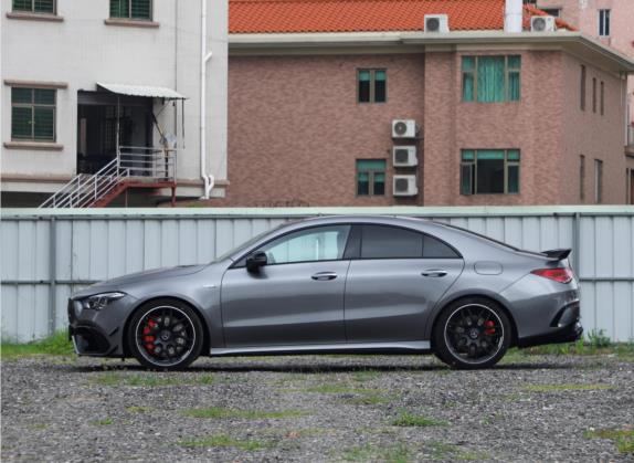 奔驰CLA AMG 2022款 AMG CLA 45 S 4MATIC+ 外观   正侧