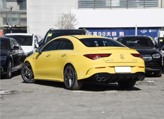 奔驰CLA AMG 2022款 AMG CLA 45 4MATIC+ 外观   斜后