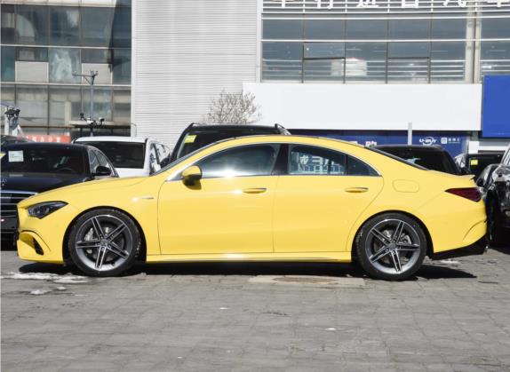 奔驰CLA AMG 2022款 AMG CLA 45 4MATIC+ 外观   正侧