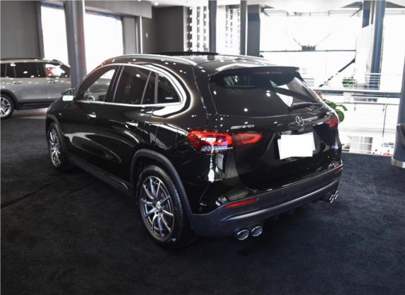 奔驰GLA AMG 2021款 AMG GLA 45 4MATIC+ 外观   斜后