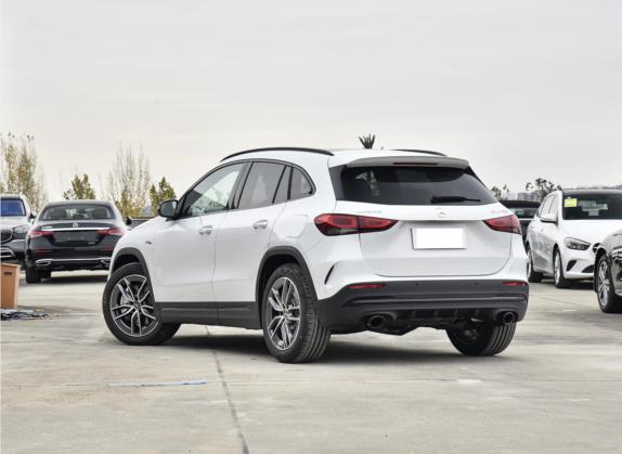 奔驰GLA AMG 2022款 AMG GLA 35 4MATIC 外观   斜后