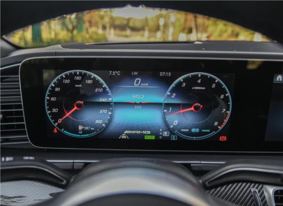 奔驰GLE AMG 2020款 AMG GLE 63 4MATIC+ 中控类   仪表盘