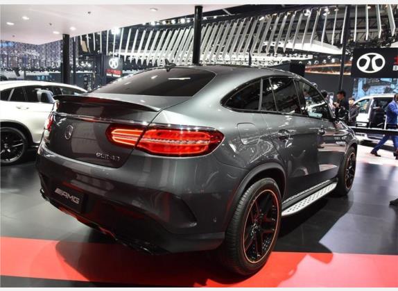 奔驰GLE轿跑 AMG 2018款 AMG GLE 43 4MATIC 轿跑SUV 幻橙特别版 外观   斜后