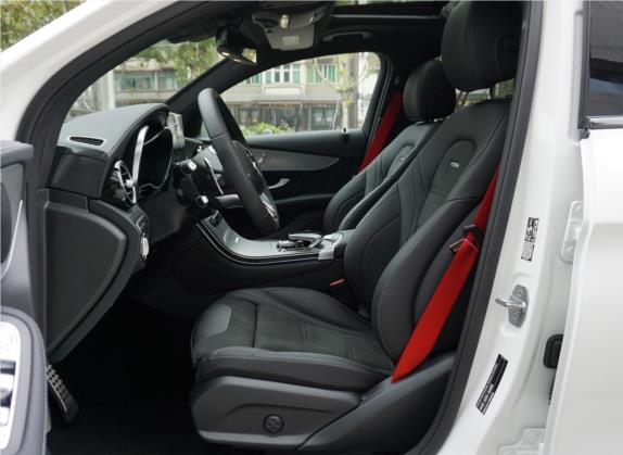 奔驰GLC轿跑 AMG 2018款 AMG GLC 63 4MATIC+ 轿跑SUV 车厢座椅   前排空间