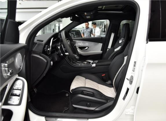 奔驰GLC轿跑 AMG 2018款 AMG GLC 63 S 4MATIC+ 轿跑SUV 车厢座椅   前排空间
