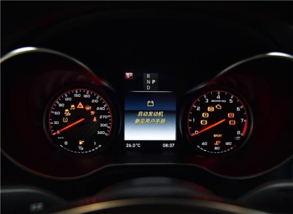 奔驰GLC轿跑 AMG 2018款 AMG GLC 63 S 4MATIC+ 轿跑SUV 中控类   仪表盘