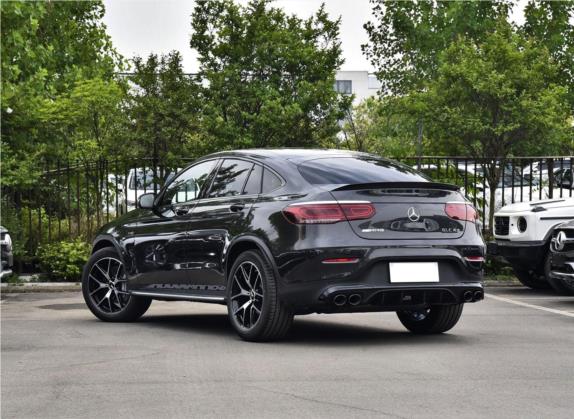奔驰GLC轿跑 AMG 2020款 AMG GLC 43 4MATIC 轿跑SUV 外观   斜后