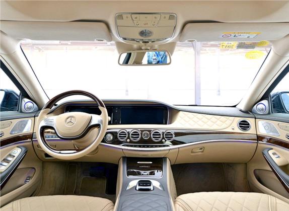 迈巴赫S级 2015款 S 600 中控类   中控全图