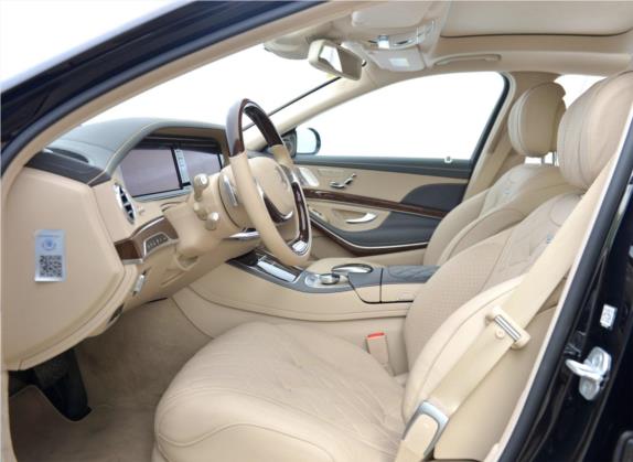 迈巴赫S级 2015款 S 600 车厢座椅   前排空间