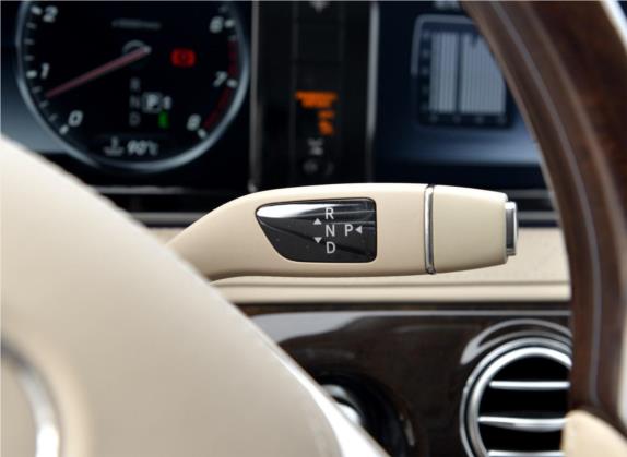 迈巴赫S级 2015款 S 600 中控类   挡把