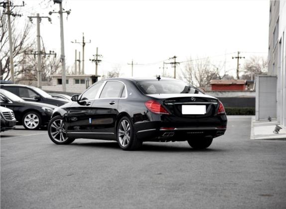 迈巴赫S级 2015款 S 400 4MATIC 外观   斜后