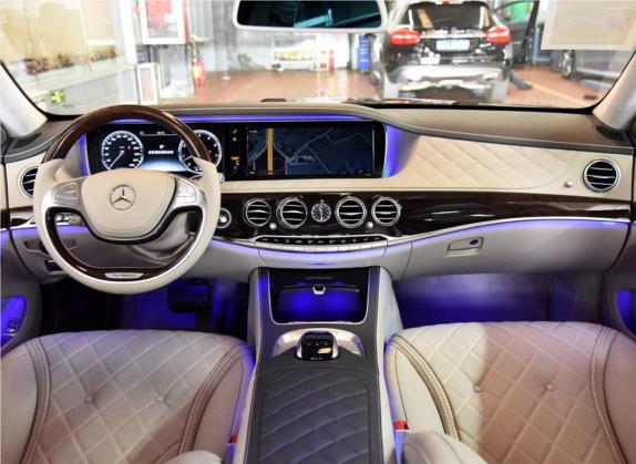 迈巴赫S级 2017款 S 600 中控类   中控全图