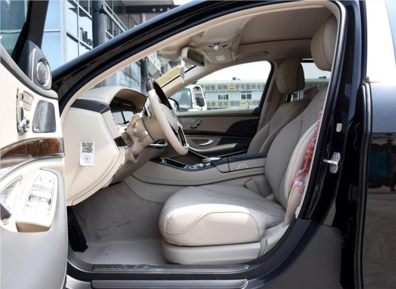 迈巴赫S级 2017款 S 600 车厢座椅   前排空间