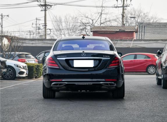 迈巴赫S级 2018款 S 560 4MATIC 外观   正后
