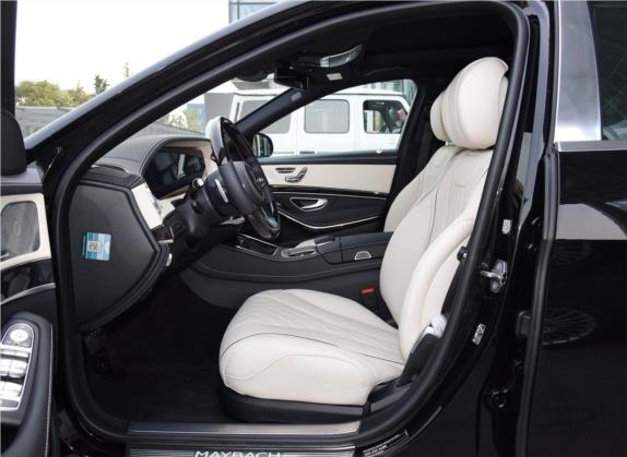 迈巴赫S级 2019款 S 450 4MATIC 车厢座椅   前排空间