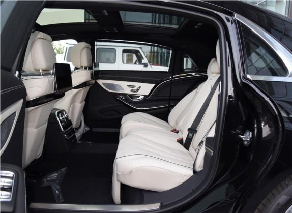 迈巴赫S级 2019款 S 450 4MATIC 车厢座椅   后排空间