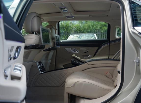迈巴赫S级 2019款 改款 S 680 双调典藏版 车厢座椅   后排空间