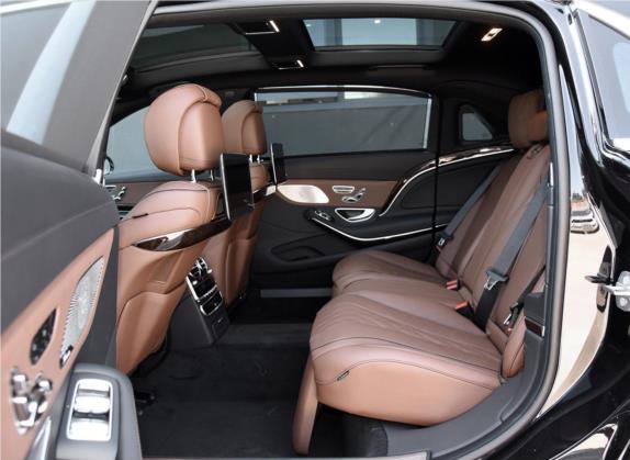 迈巴赫S级 2020款 S 450 4MATIC 车厢座椅   后排空间